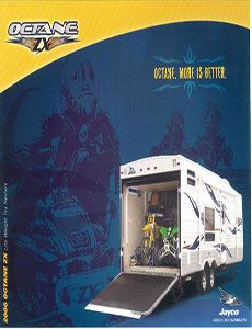 2006 Octane ZX Toy Hauler Travel Trailers
